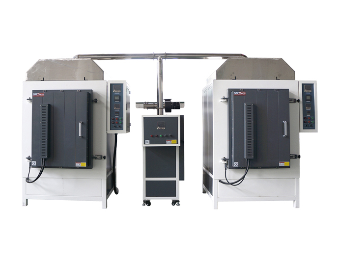 1100℃大容量排膠預燒一體爐